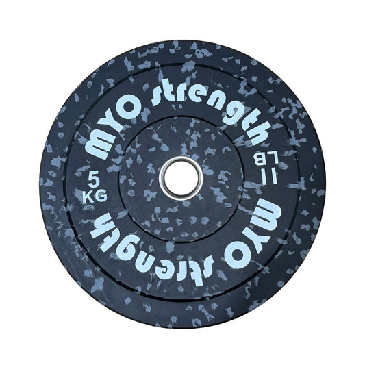MYO Strength Olympic Rubber Speckled Bumper Plates