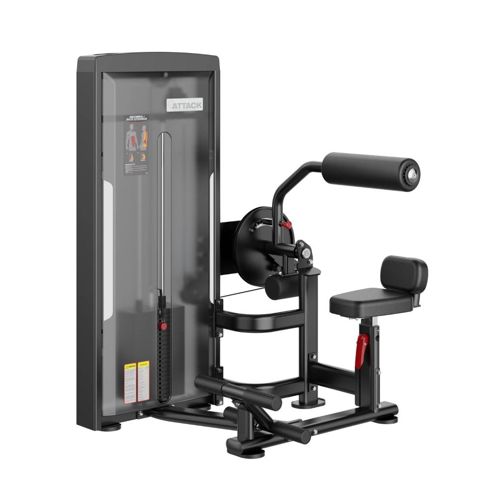 Attack Fitness Strength Abdominal/Back Extension Dual Machine