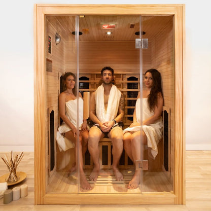 Global Relax Dharani S3 Full Body Sauna 3 Persons