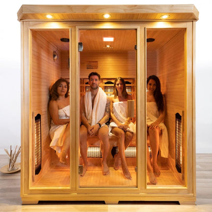 Global Relax Dharani S4 Plus Full Body Sauna 4 Persons