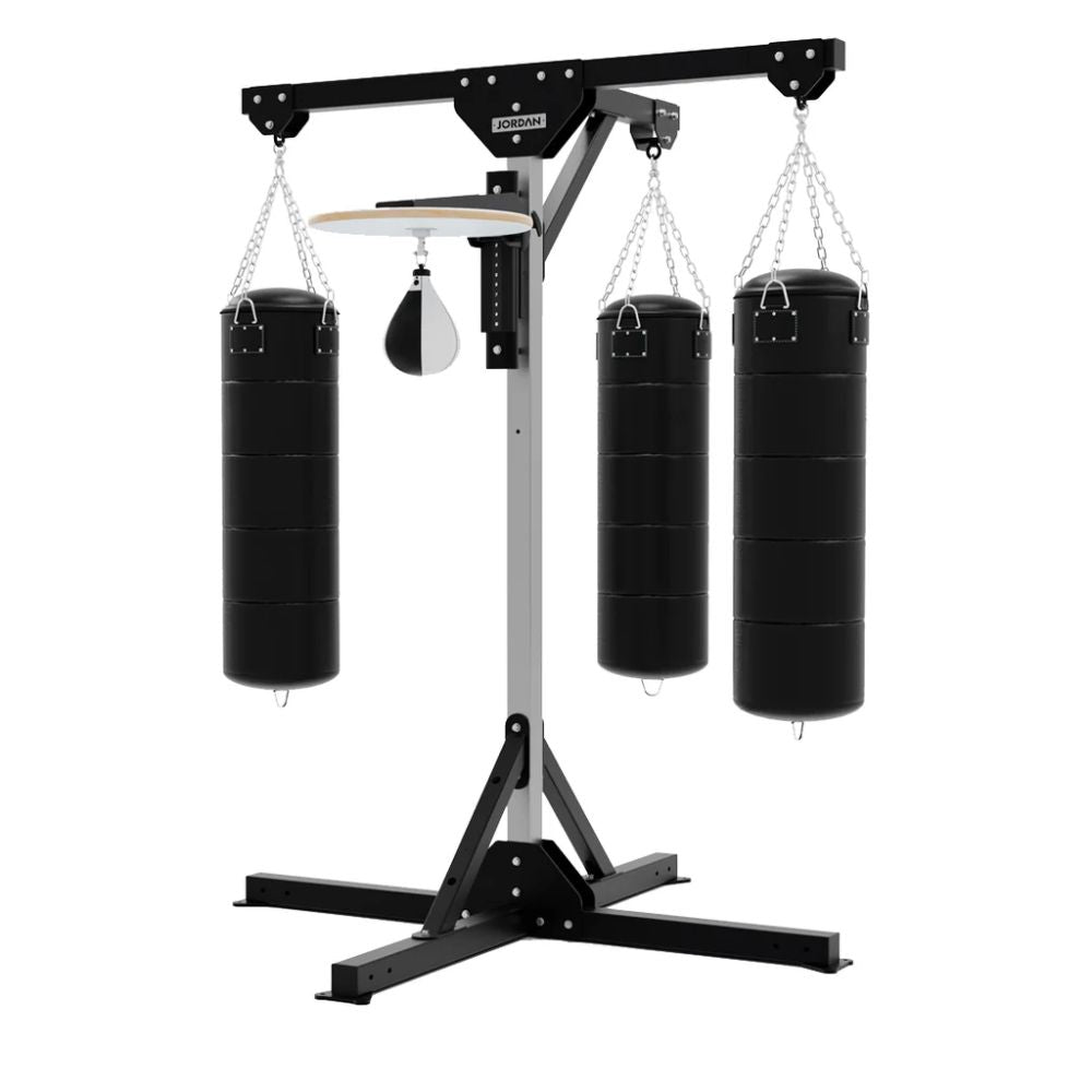 JORDAN 3 bag arms and speedball platform boxing frame (punchbags not included)