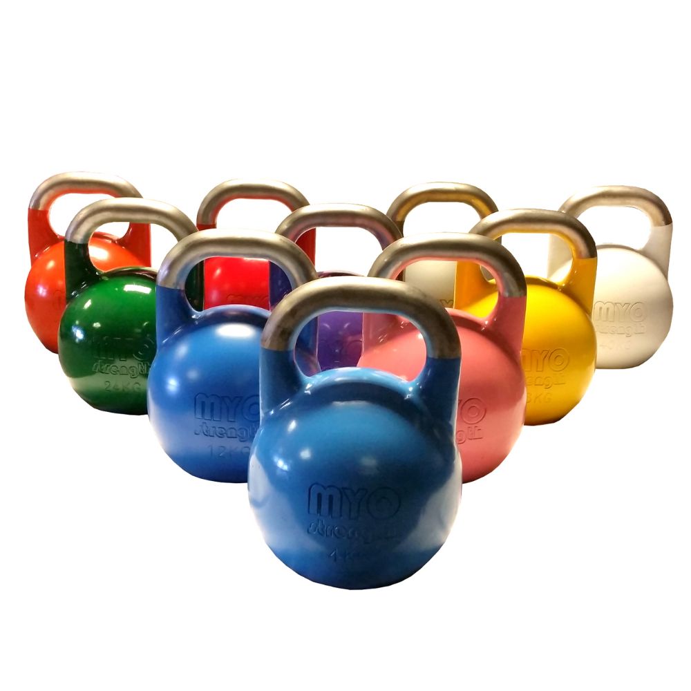 MYO Strength Competition Kettlebells – Full Set