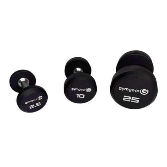 Gym Gear Rubber Dumbbells Set