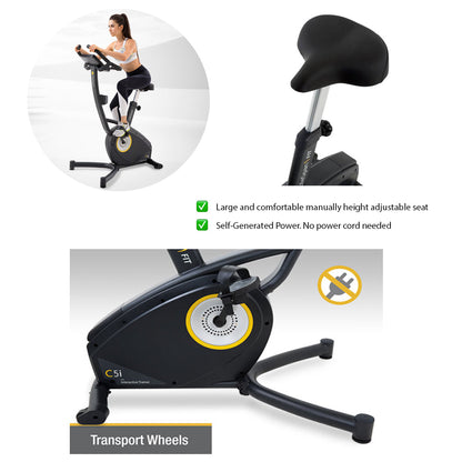 LifeSpan Fitness Hometrainer:Upright Bike C5i Features_4 ENG