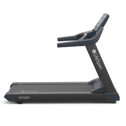 TR7000iM side view without rails lifespan fitness treadmill loopband